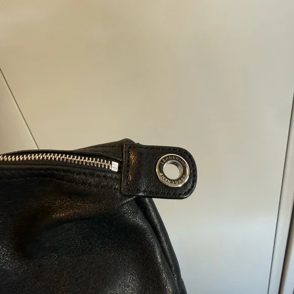 Longchamp Classic Black Leather Shoulder Bag - Picture 8 of 16